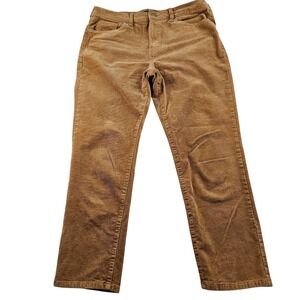 Banana Republic Corduroy Pants Mens Regular Fit Brown Casual‎ Vintage Trousers